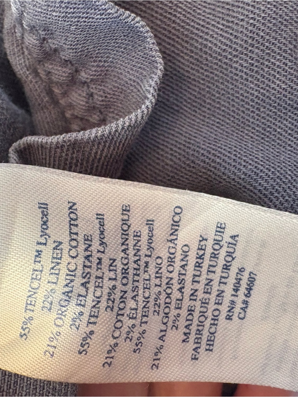 Women's Casual Pull-On Shorts in Navy - Picture 3 of 3